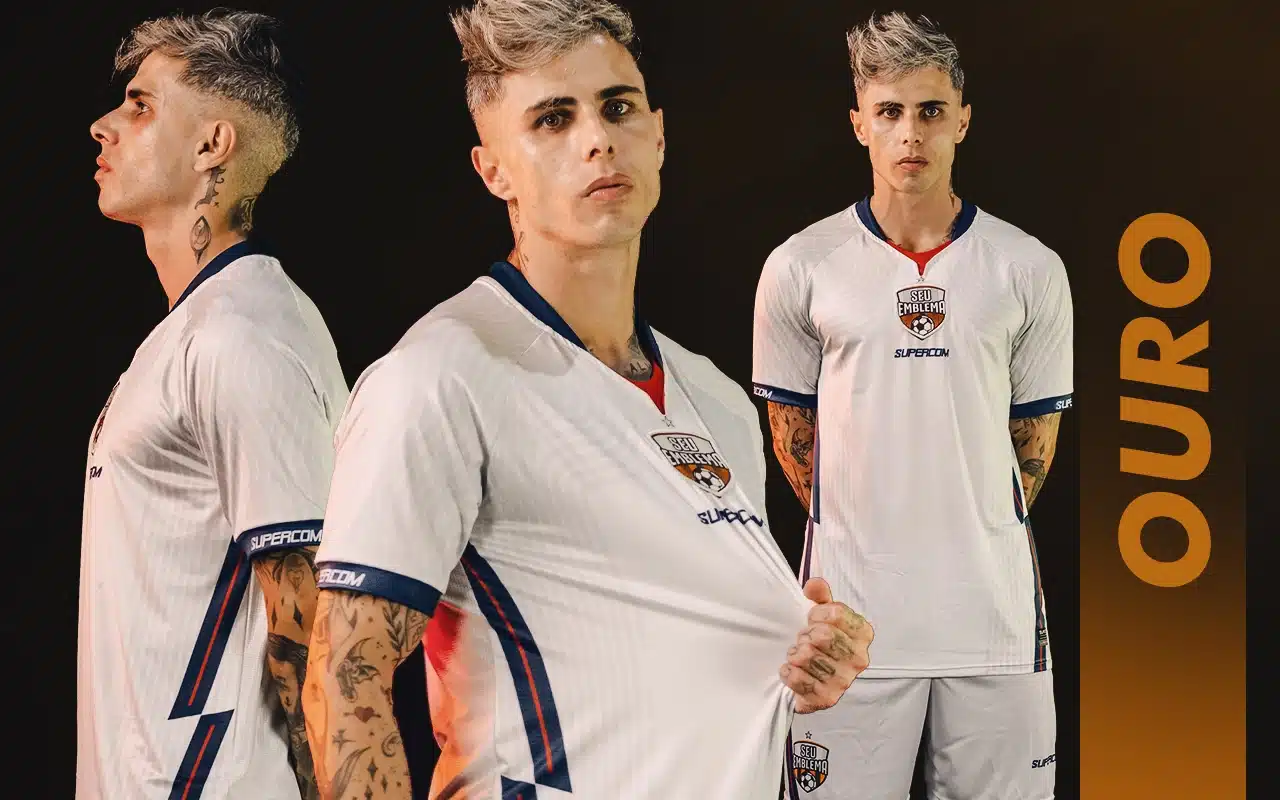 Uniforme de Futebol categoria ouro Supercom Uniforme de Futebol categoria ouro Supercom